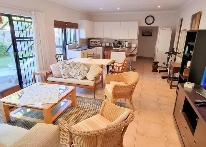 Guinea Fowl Poolside Apartment